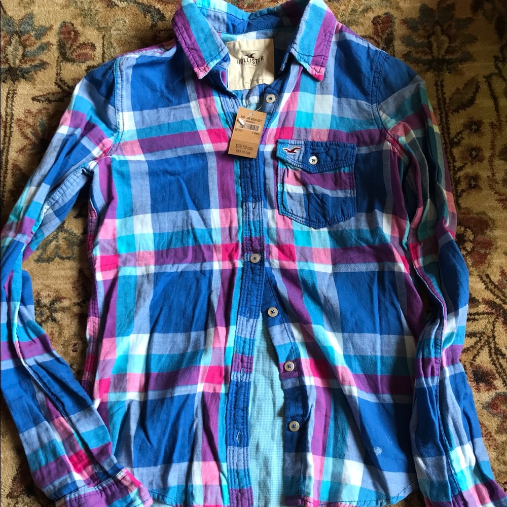 Hollister flannel shirt